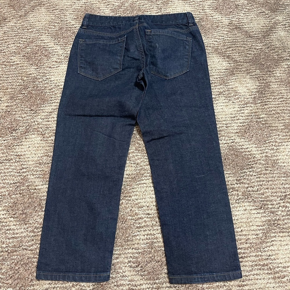 Ann Taylor Loft Curvy Crop Ankle Jeans - Picture 2 of 6